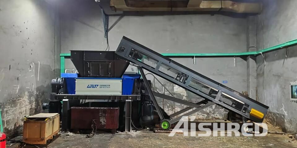 Rotary Shear Shredding Plant