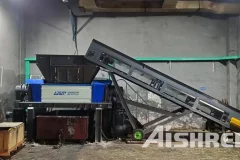 Universal Rotary Shear Twin-Shaft Shredder