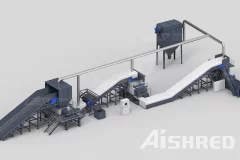 Paper Industry Waste Shredder, AIShred Machine Turning Waste into Resources