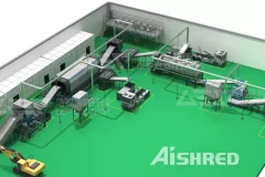 Paper Industry Waste Shredder, AIShred Machine Turning Waste into Resources