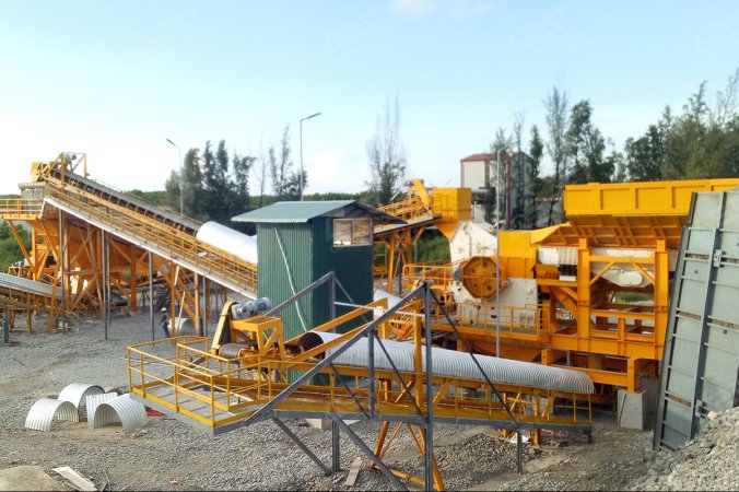 300TPH Aggregate Project in Algeria