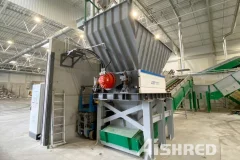 AIShred Optimized Dual-Shaft Shredder for Bulky Waste