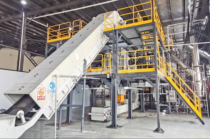 Lithium Battery Shredding Project in Anhui, China