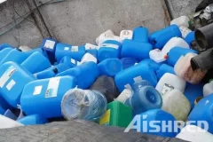 AIShred in Recycling of Plastic Chemical Drums