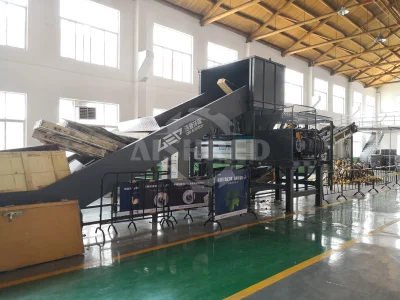 Mattress Shredding Machine for Foam / Spring / Fabric Mattress Recycling