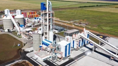 Cement Plant Refuse Derived Fuel System