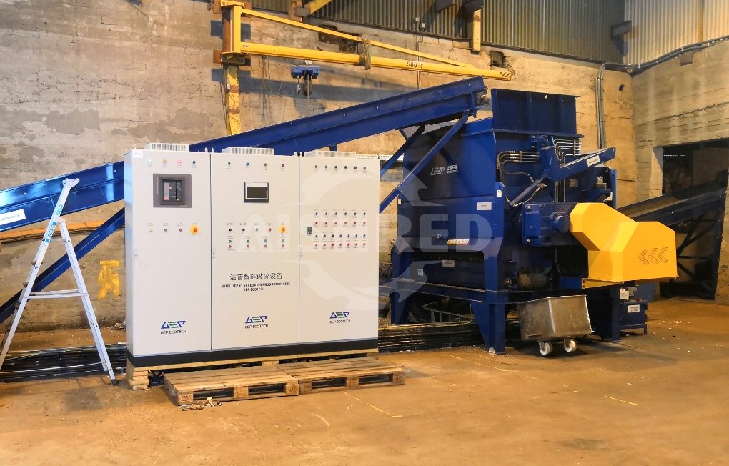 GS Single Shaft Shredder for Plastic Shredding