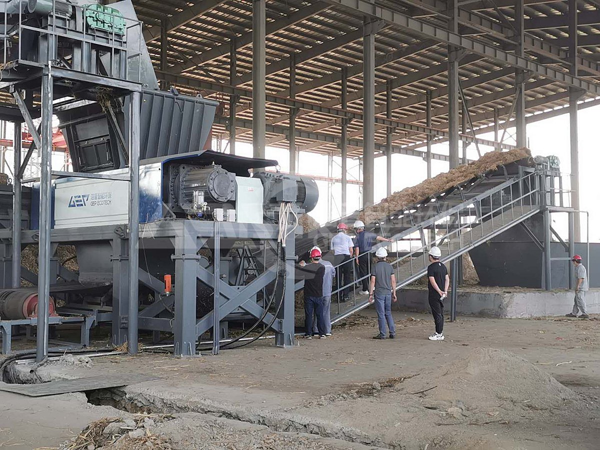 Northeast China Biomass Recycling Site Northeast China Biomass Recycling Site