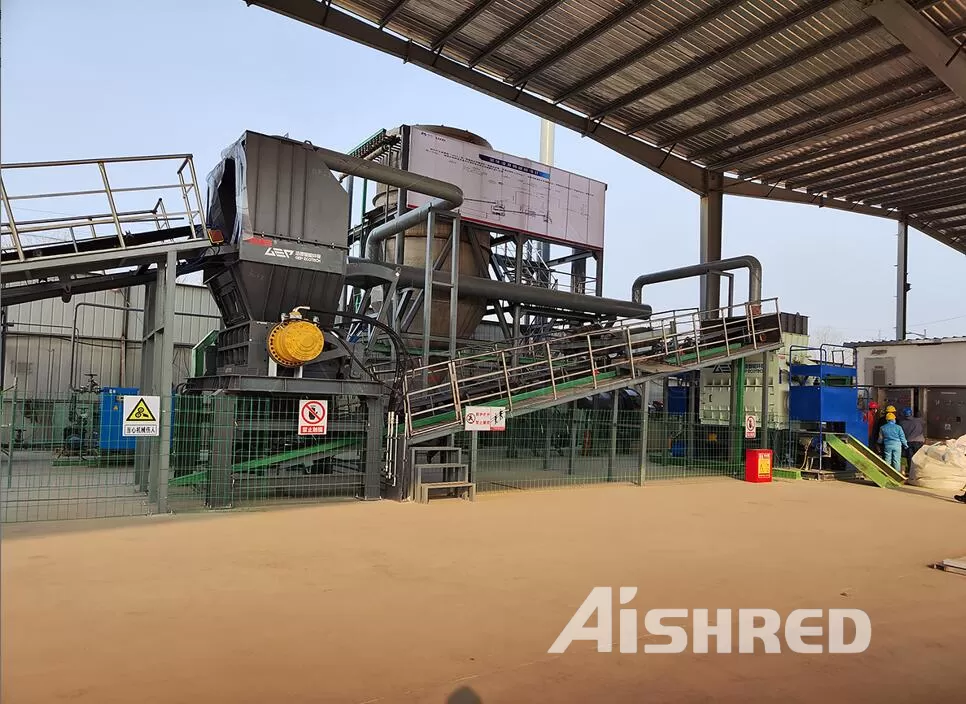 FRP Waste Shredding & Recycling Plant