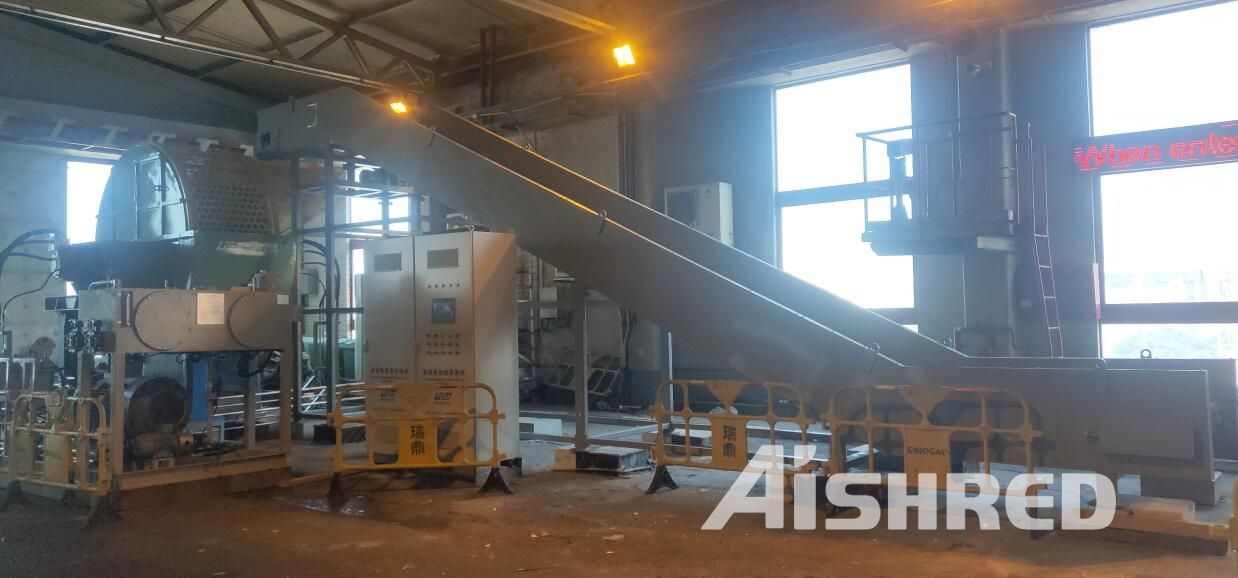 Tire Shredding Plant Tire Shredding Plant