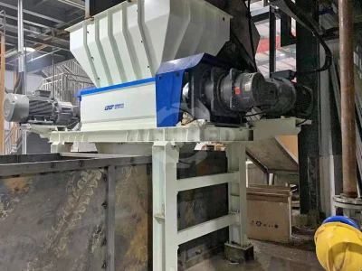 Double Shaft IBC Tank Shredder