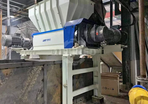 Double Shaft IBC Tank Shredder