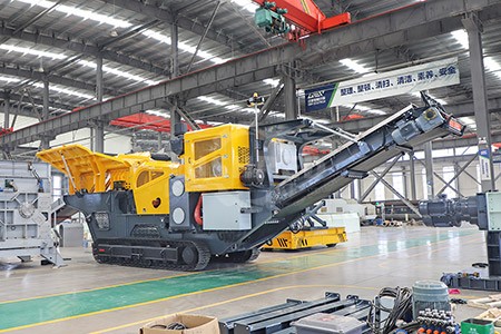 GPC Series Tracked Mobile Diesel Shredder