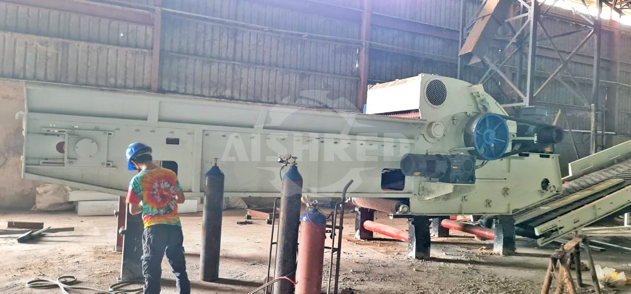 Drum Chipper for EFB Crushing