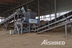 Agricultural Waste Shredder for Biomass Plant