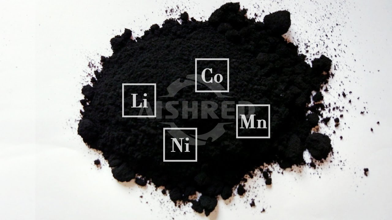 Black Mass from Lithium Batteries