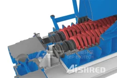 AIShred Optimized Dual-Shaft Shredder for Bulky Waste